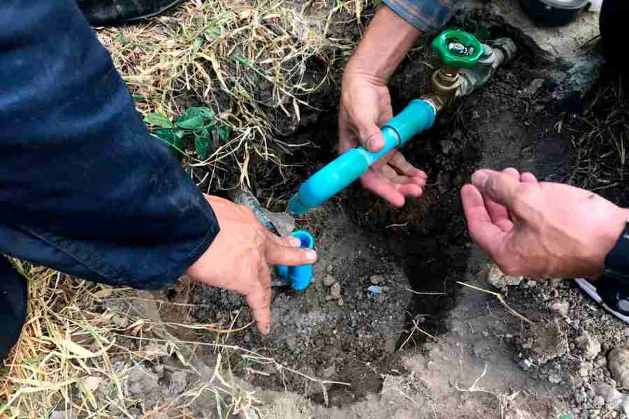 instalacao de tubulacao de agua